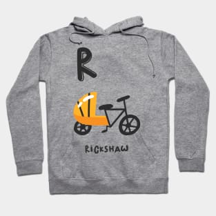 R is Rickshaw Hoodie